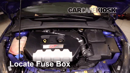 Interior Fuse Box Location: 2012-2018 Ford Focus - 2016 Ford Focus ST 2